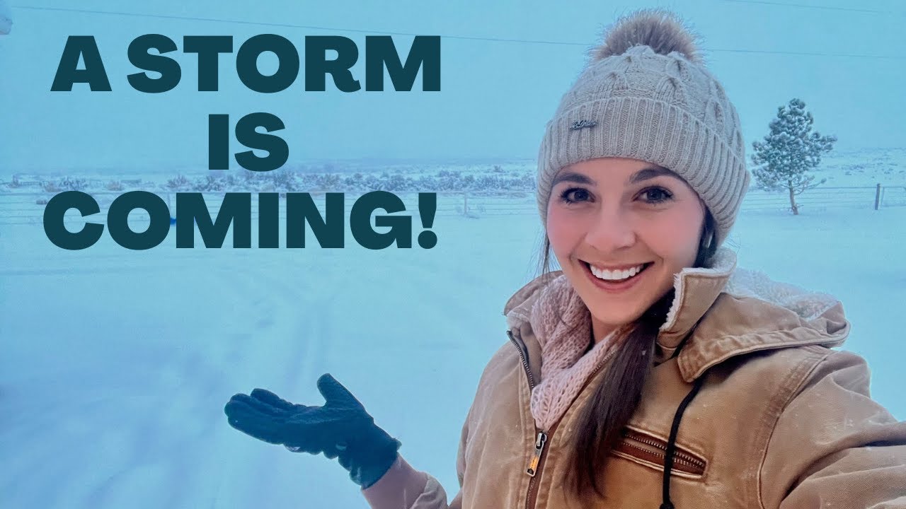 How to prep for a blizzard like a pro: raising chickens and goats on your homestead