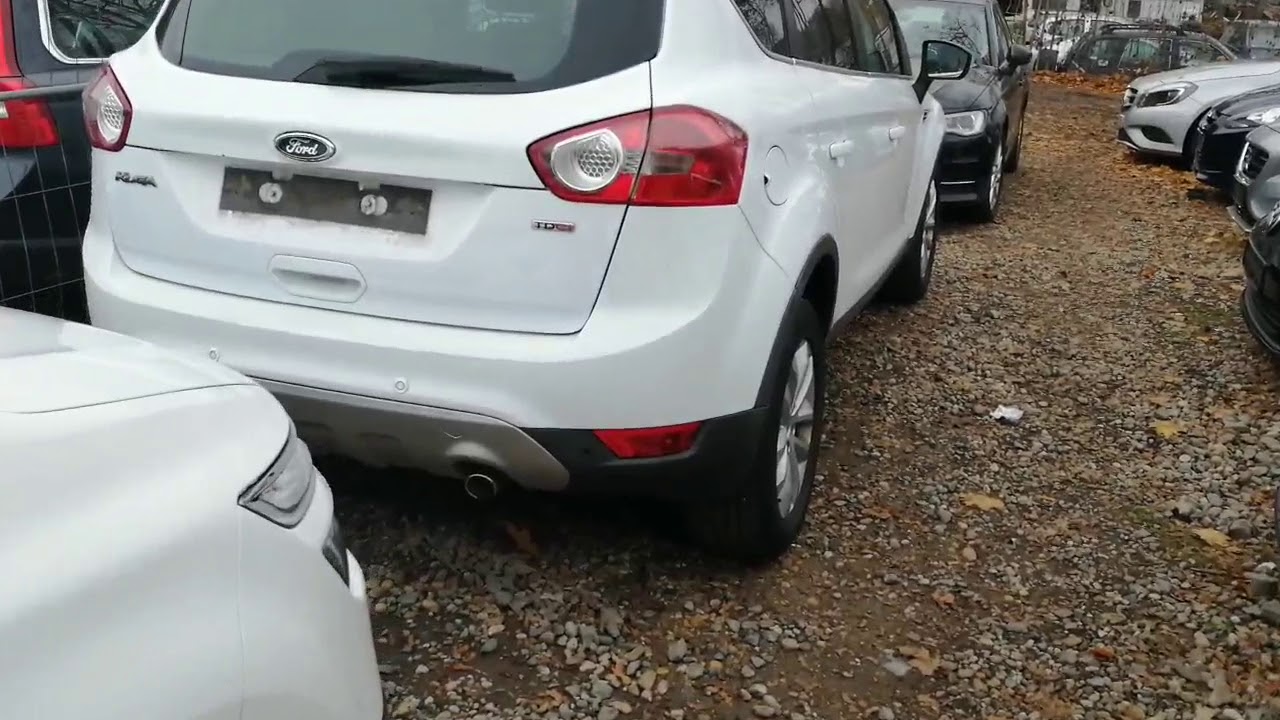 Ile Kosztuje Ford Kuga Max Wypasiony 2010 na Niemieckim Placu..Badam,Odpalam,i Szukam Start/Stop..