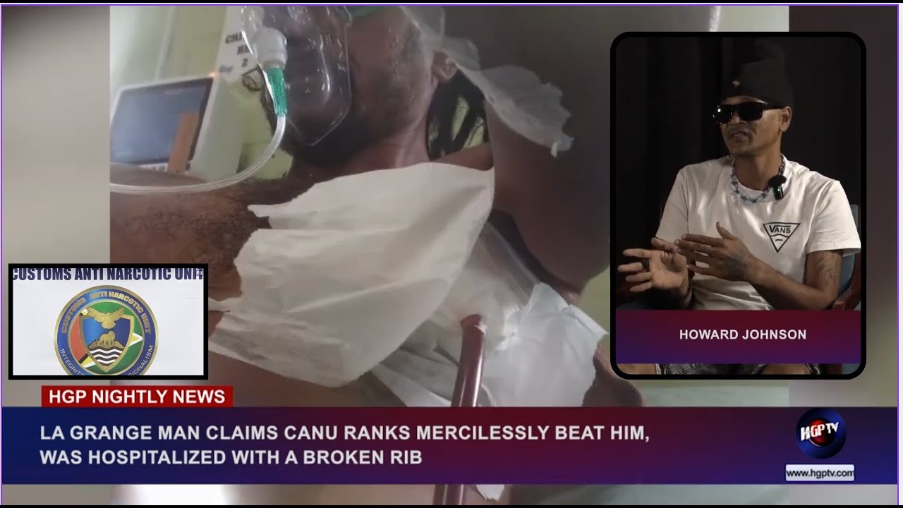 LA GRANGE MAN CLAIMS CANU RANKS MERCILESSLY BEAT HIM,WAS HOSPITALIZED WITH A BROKEN RIB