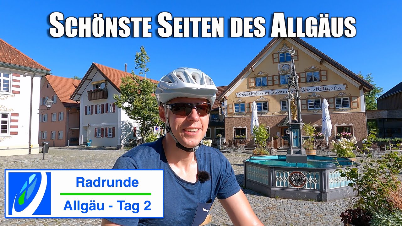 Radrunde Allgäu - Tag 2 | Die schönste Seiten des Allgäus | Europa-Radreise #49 von 53