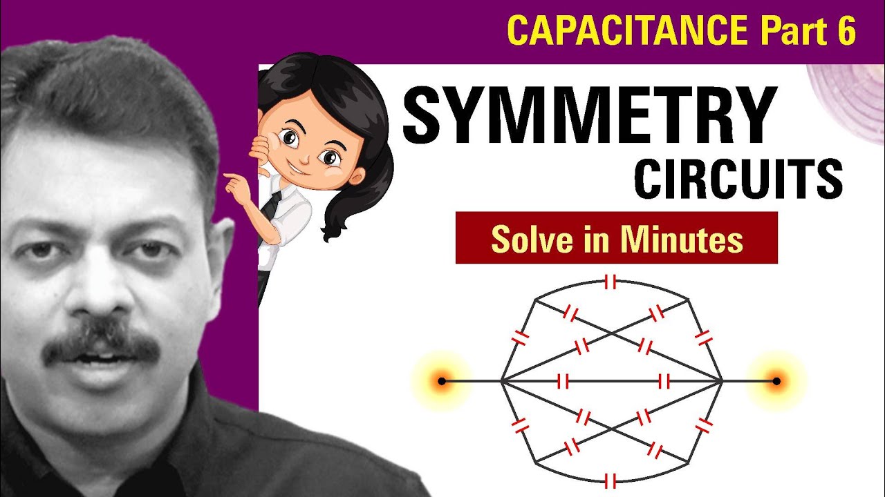 Capacitance Part 6 | Capacitor Symmetry Circuits | Onion Physics | Ashish Arora Sir