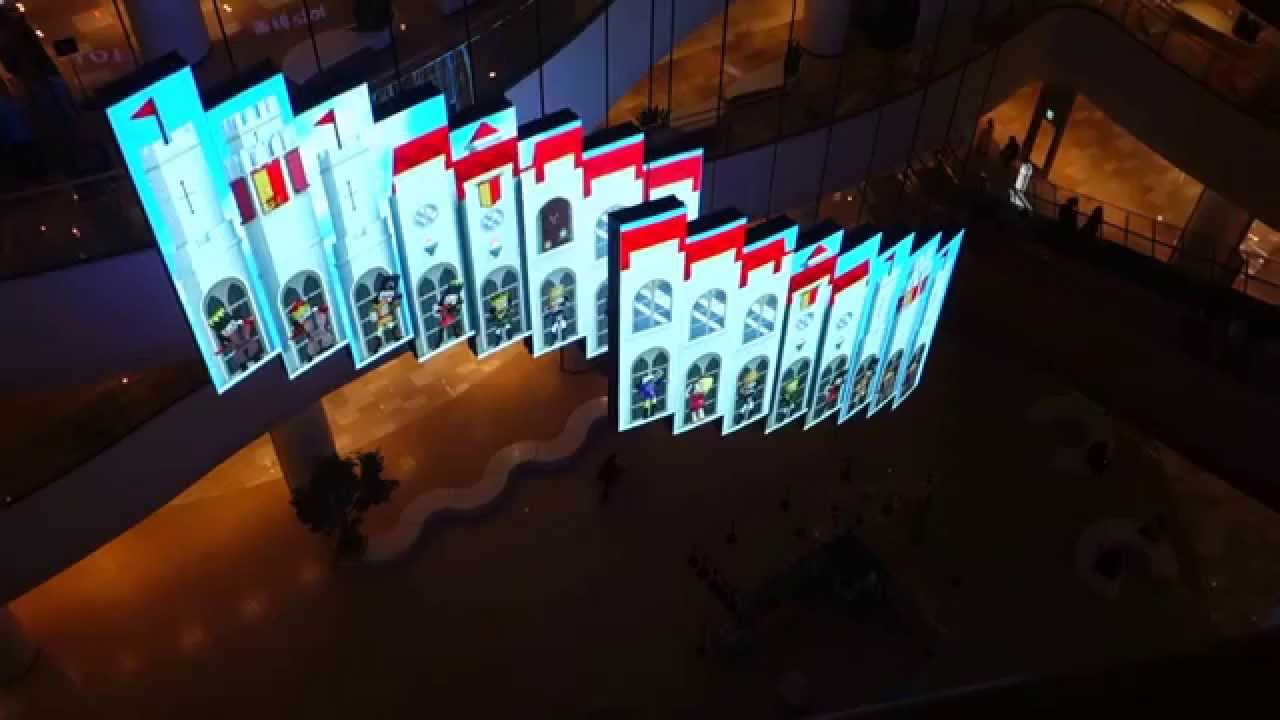 Digital Signage at Lotte World Mall in Seoul, South Korea