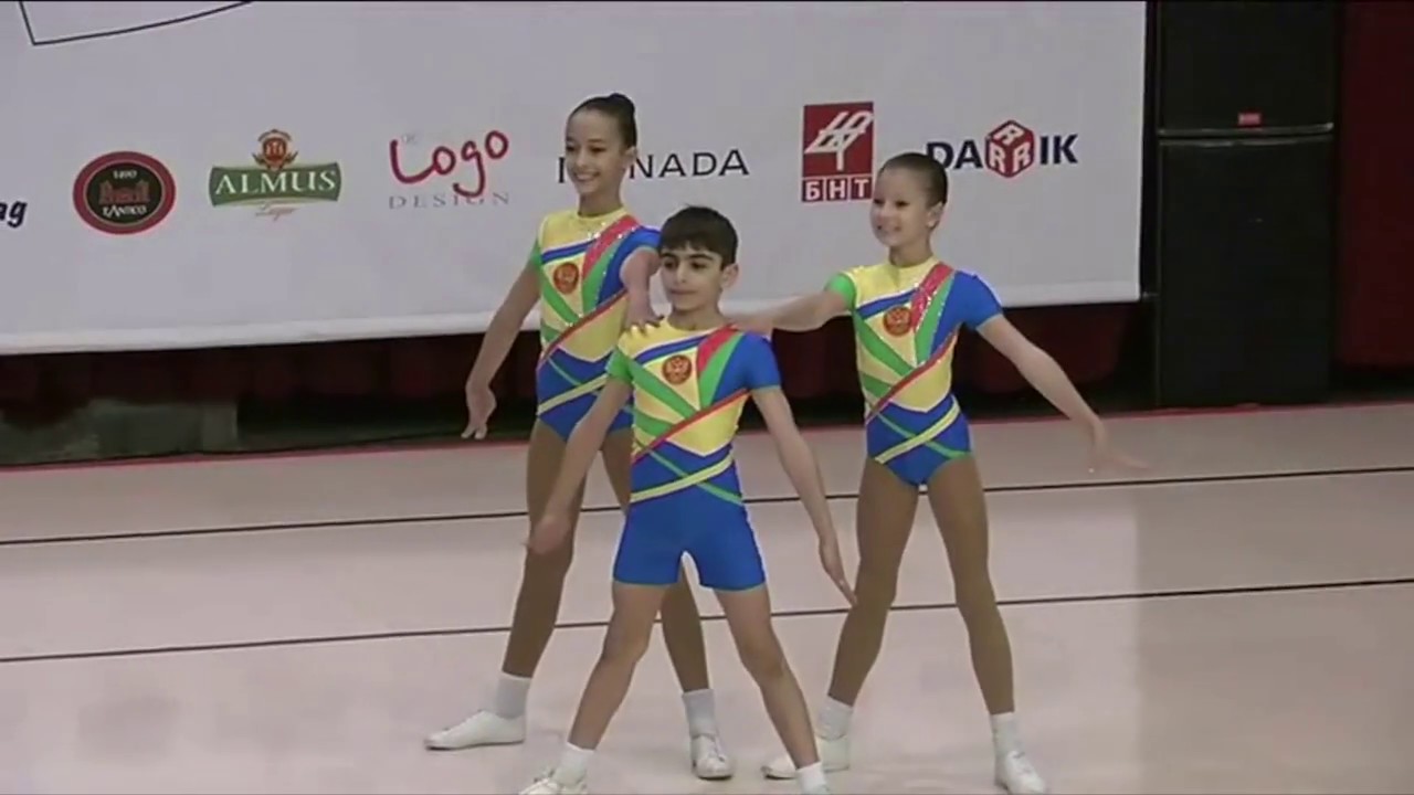 RUSSIA ND (RUS) TRIO AEROBIC GYMNASTIC OPEN CUP BOROVETS 2014