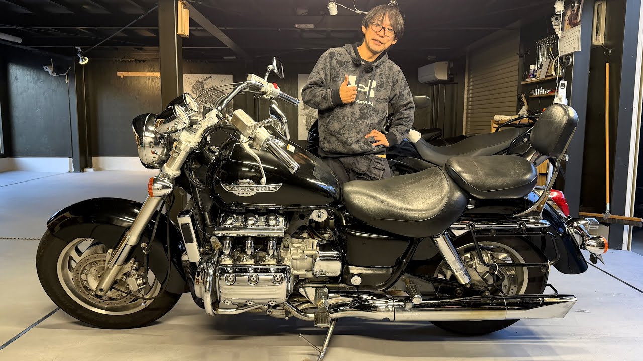 ホンダ・ワルキューレ 参考動画「1500cc6気筒の大排気量クルーザー」
