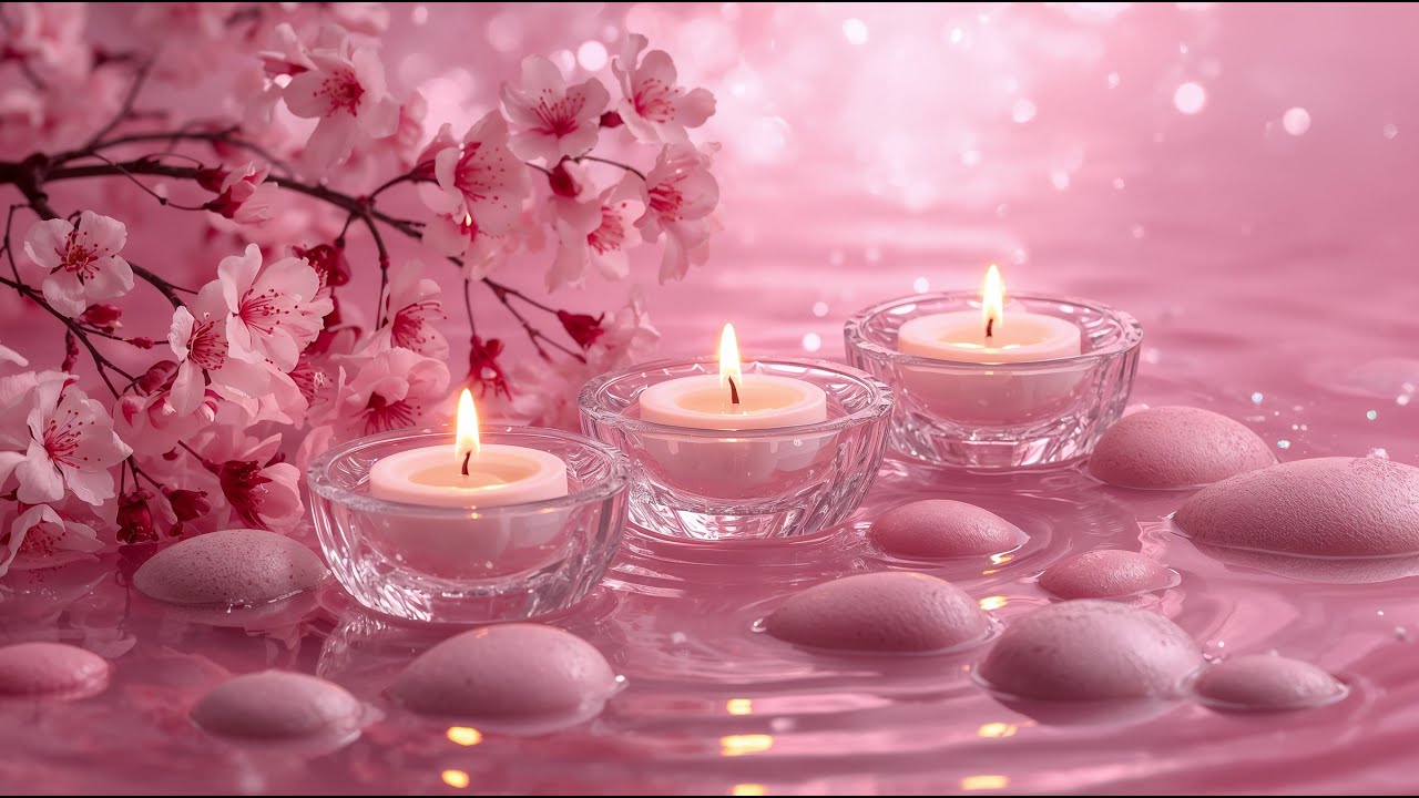 Dreamy Pink Glow – Night Spa Ambience for Deep Sleep & Total Relaxation