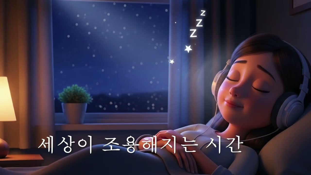 세상이 조용해지는 시간