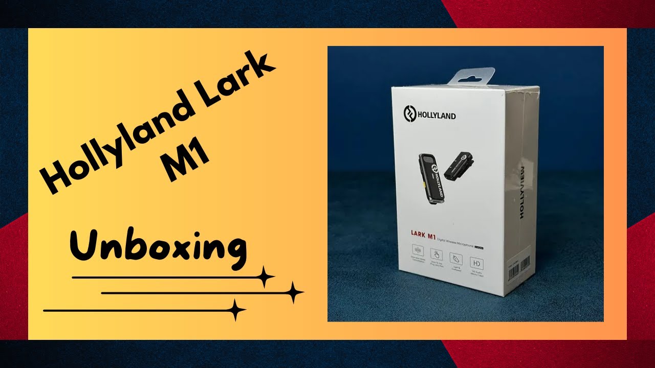 Unboxing micro Hollyland Lark M1 SOLO