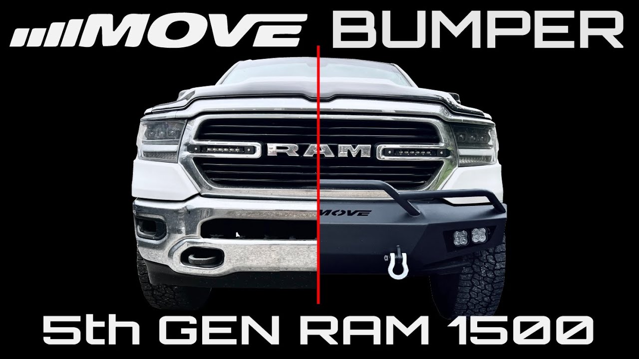 Building A MOVE BUMPER on my 5th Gen Ram! (Precision Series Prerunner Truck Bumper)