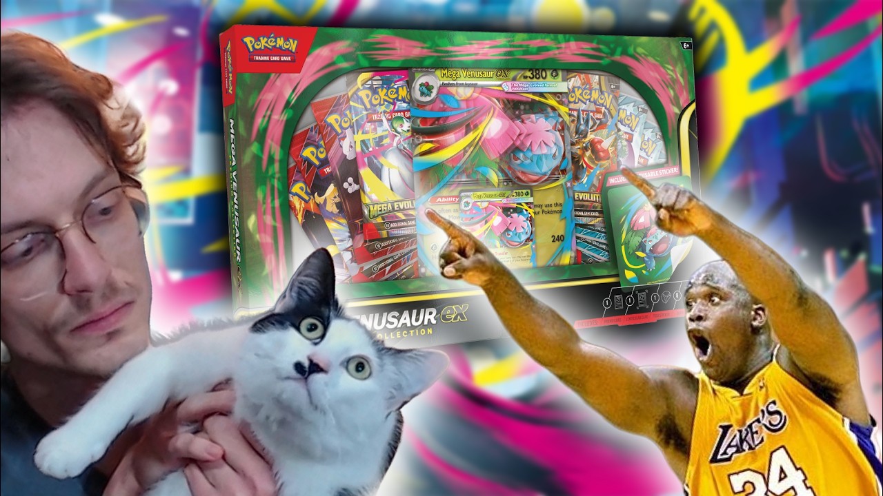 I Opened Pokemon Cards With Shaquille O'Neal!!!