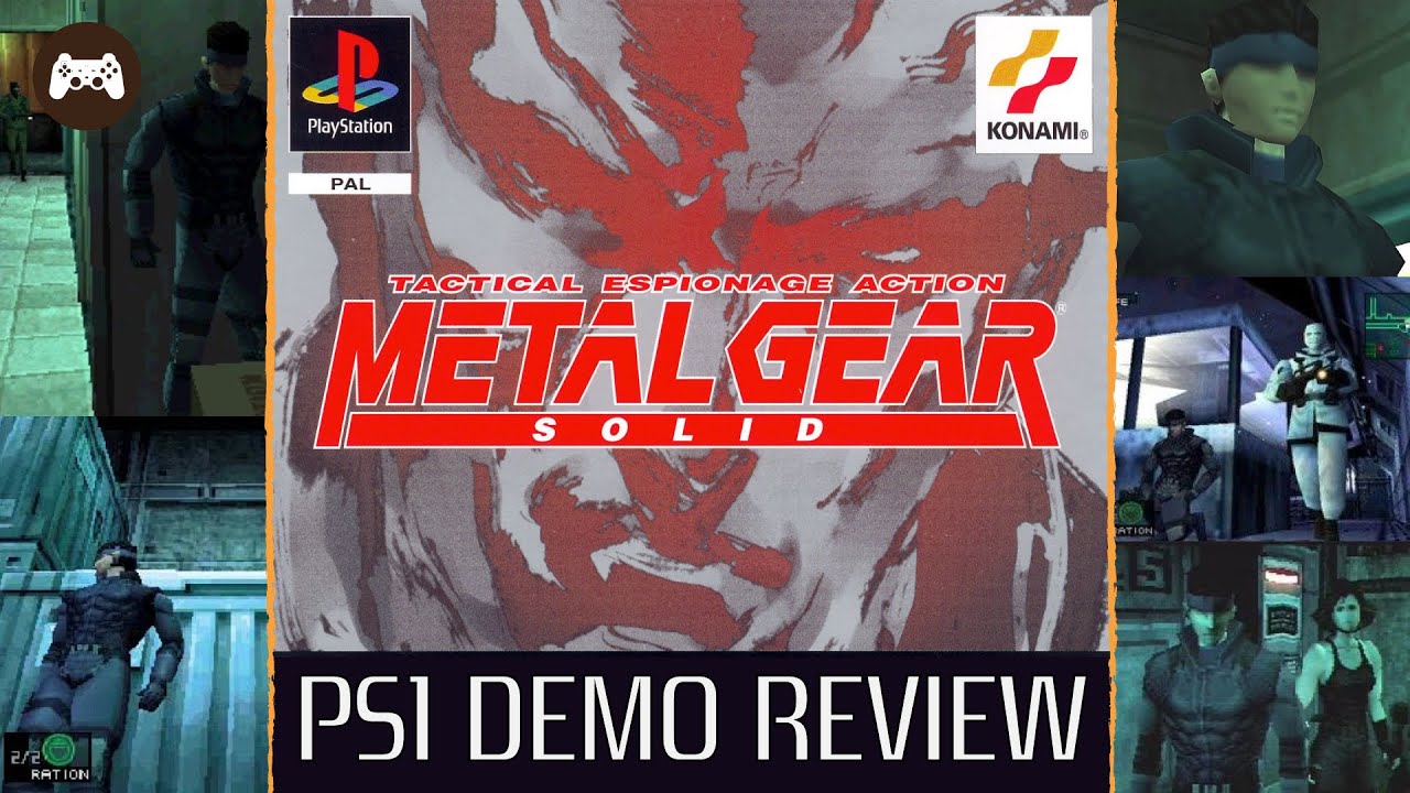 Metal Gear Solid PS1 Demo Review Japan