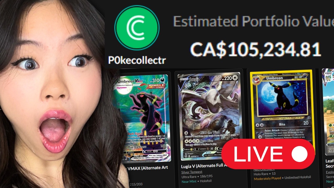 🔴Rating your COLLECTR PORTFOLIOS with PRIZES - LIVE🔴