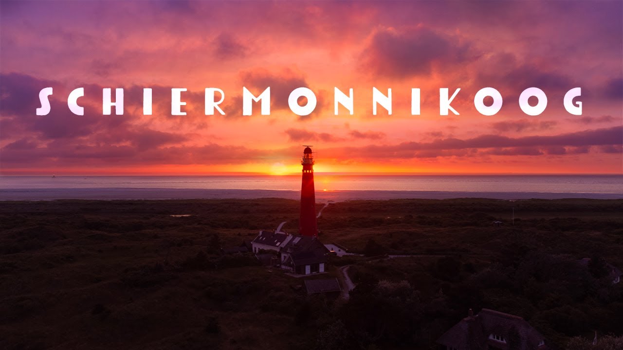 Schiermonnikoog vanuit de lucht