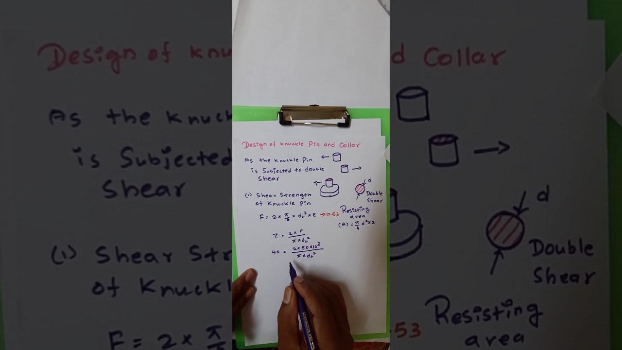 Design of Knuckle Joint