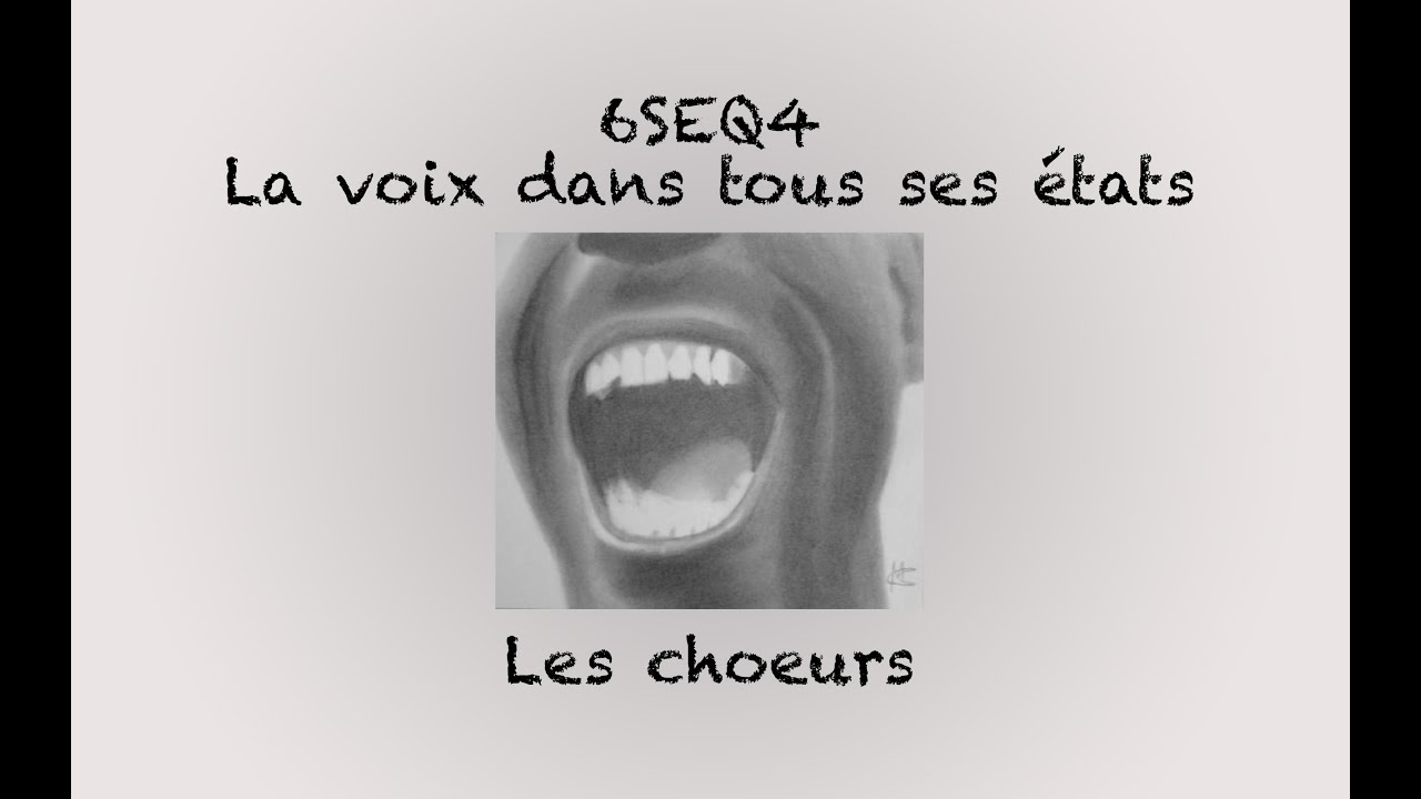 [CAPSULE PEDAGOGIQUE] 6SEQ4_2_Les différents choeurs