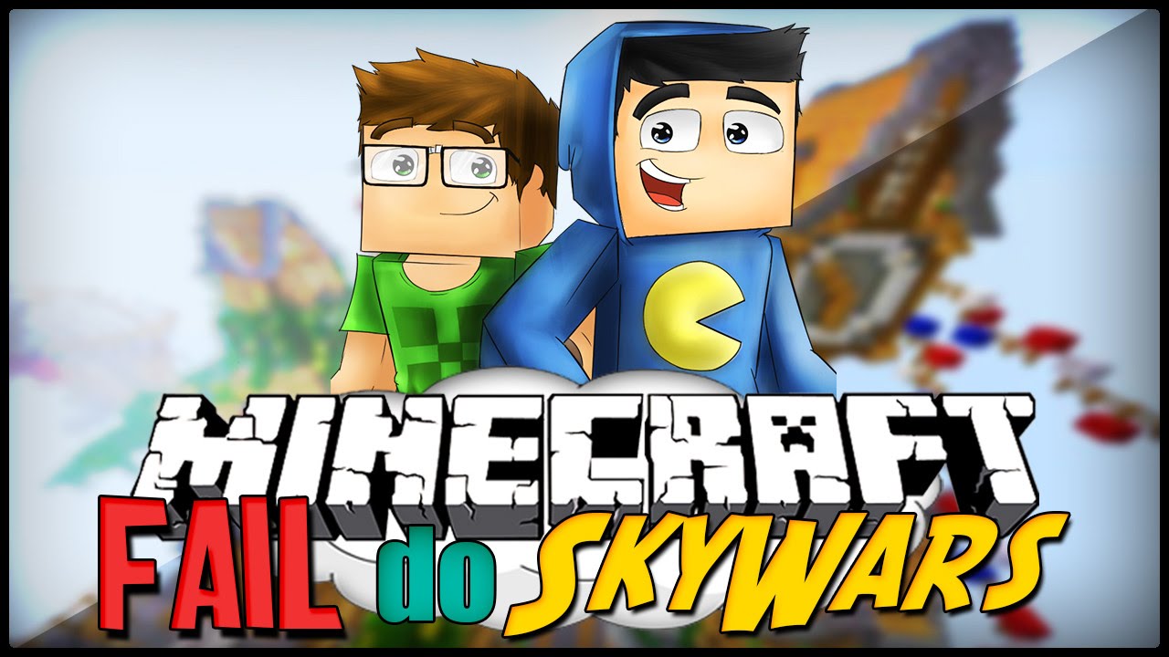 Minecraft: FAILS DO SKYWARS!
