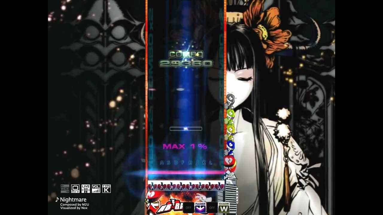 DJMAX Trilogy Nightmare SC LV19 8K 100% SSS [Hacked]