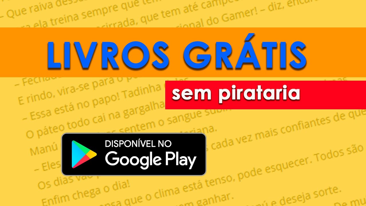 LIVROS GRATUITOS NA PLAY STORE