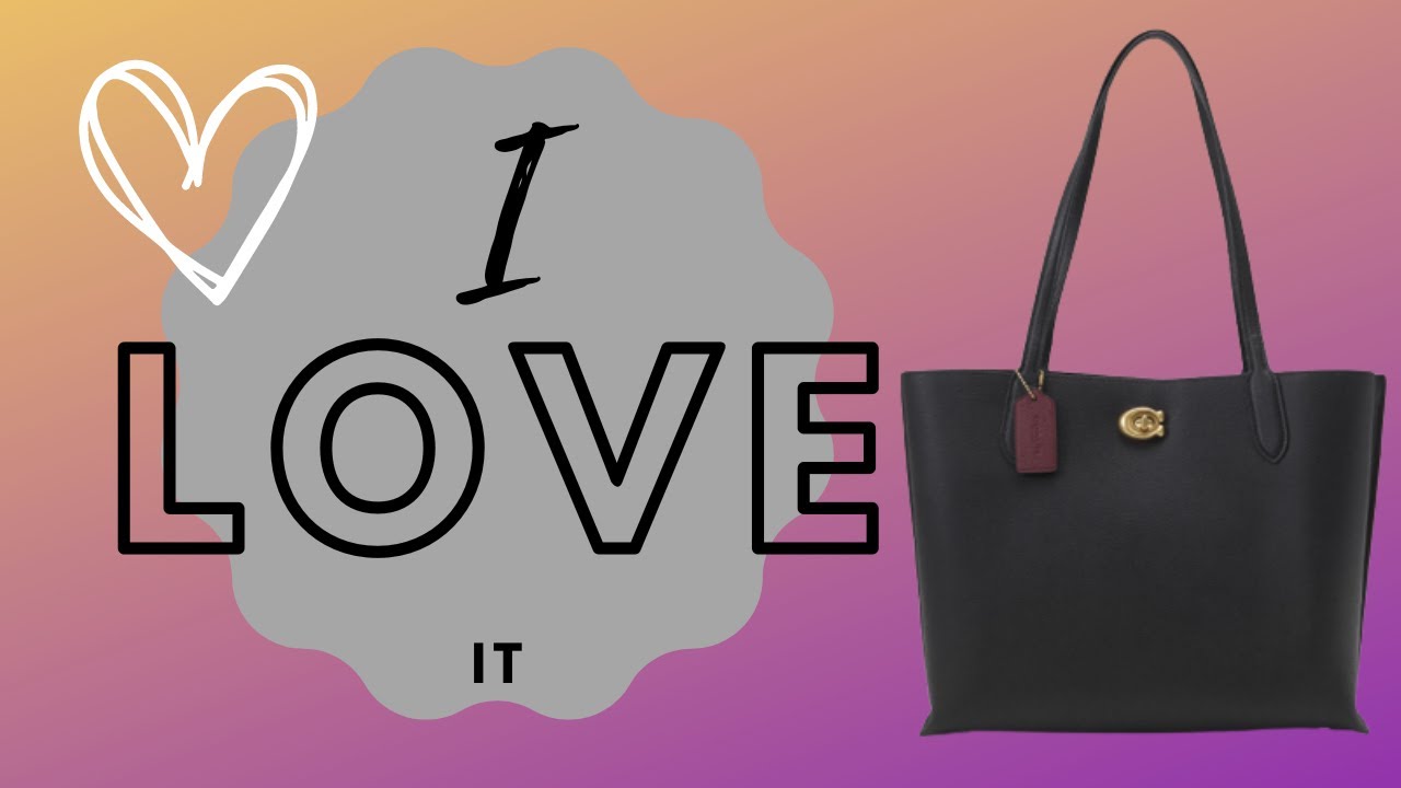 Unboxing My First Luxury Bag | Coach Willow Tote