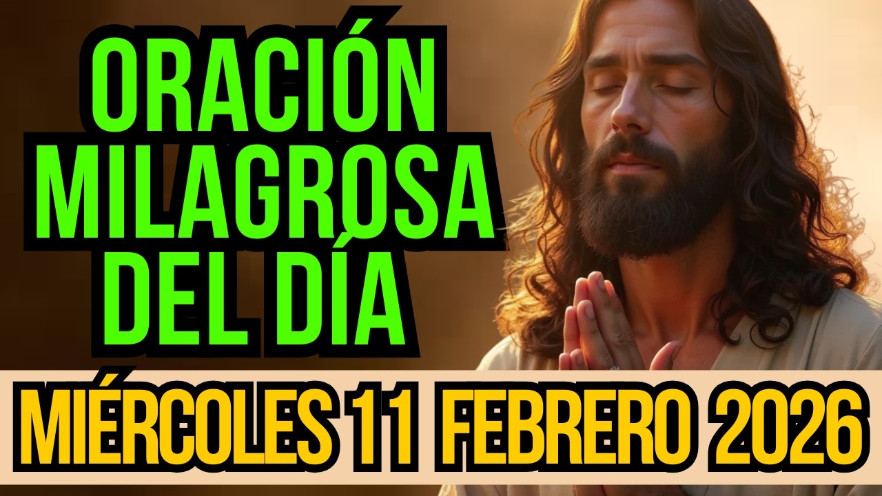 ORACIÓN DE LA MAÑANA: Evangelio de Hoy | Salmo 77 | Miércoles 11 de Febrero 2026
