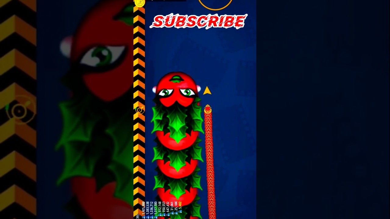 Worms Zone Io Hungry Snake Game No death mod APK Gameplay video