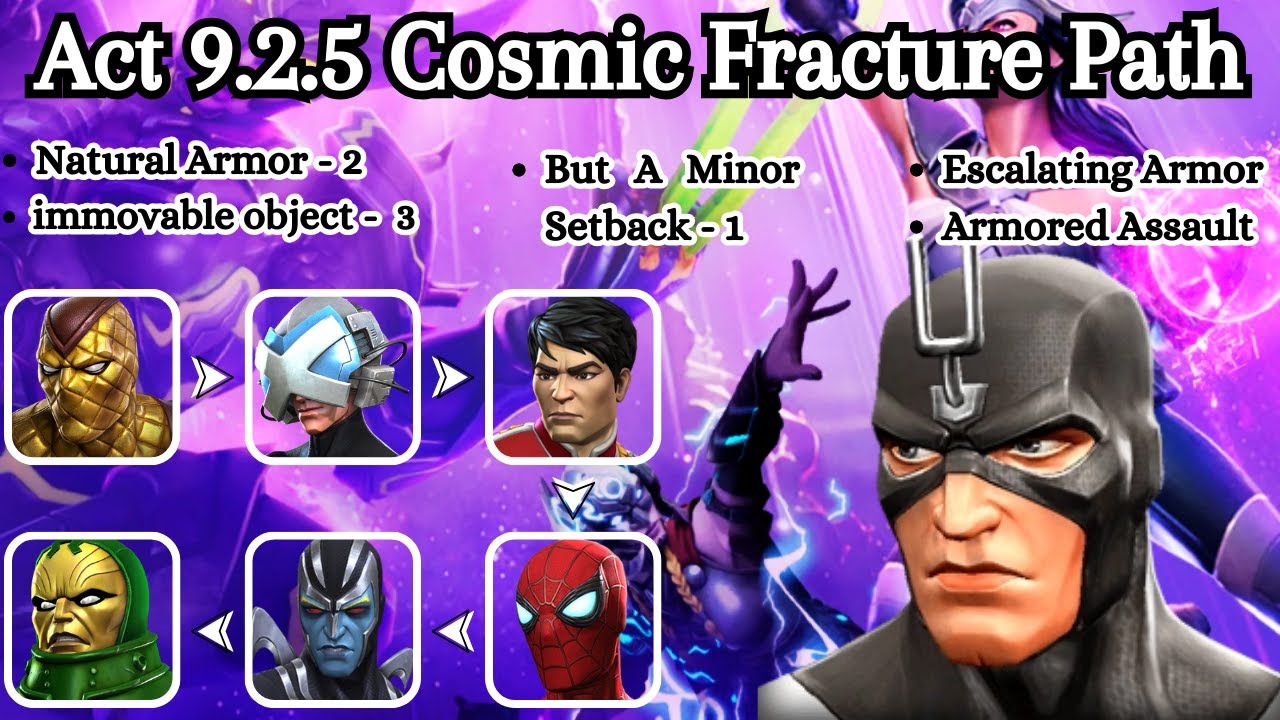 MCOC Act 9.2.5 Cosmic Fracture Path - Black Bolt Boss