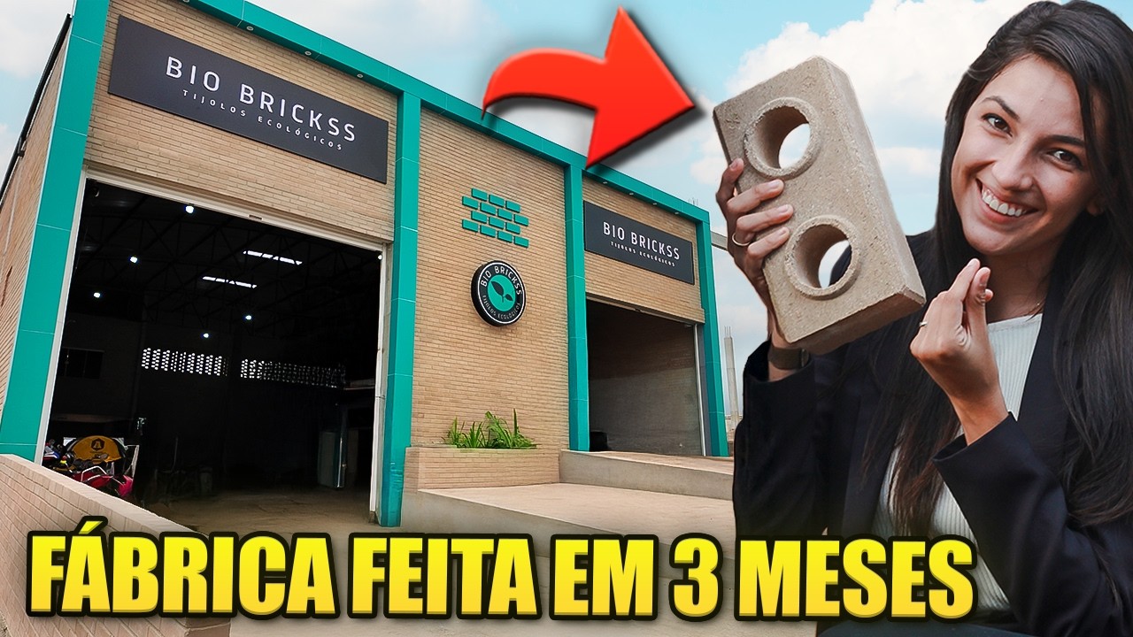 Tour Pela Fábrica de Tijolos Ecológicos