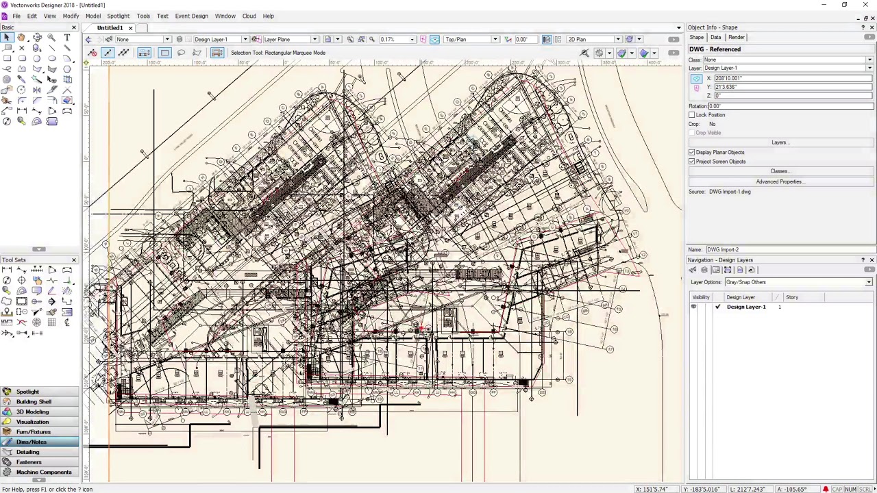 Importing DXF and DWG - Basics - 2018