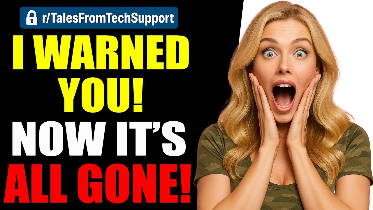 r/TalesFromTechSupport - BOSS Ignored My Warnings… Then Everything CRASHED!