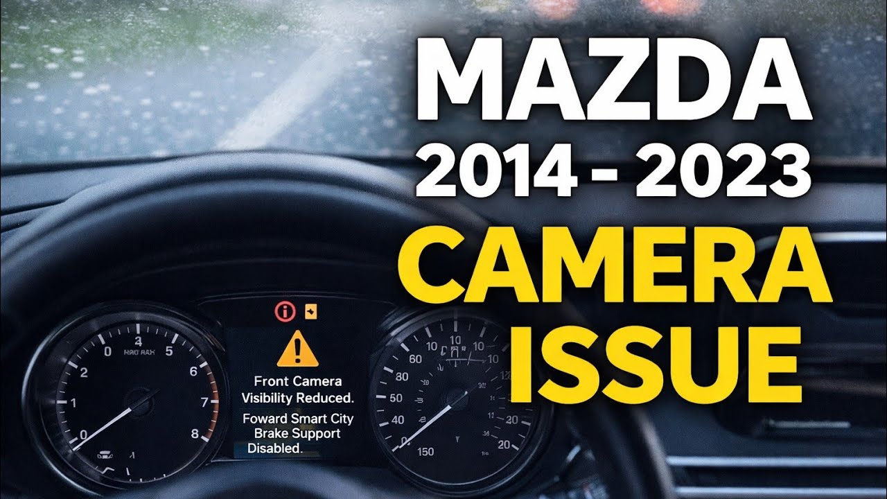 Lane Departure Disabled? Simple Mazda Fix