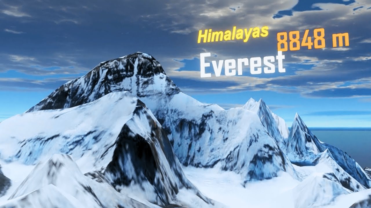 TALLEST MOUNTAINS in the World - 3D Comparison