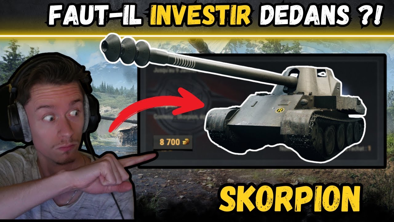 🎬Faut-il INVESTIR dedans ?! ▶️ Gameplay en Skorpion G ⚔️ [WOT-FR]