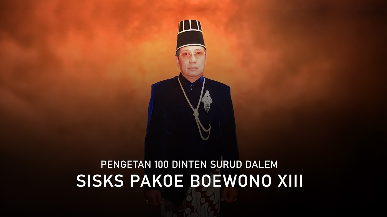 Pengetan 100 Dinten Surud Dalem SISKS Pakoe Boewono XIII - Masjid Ageng Karaton Surakarta