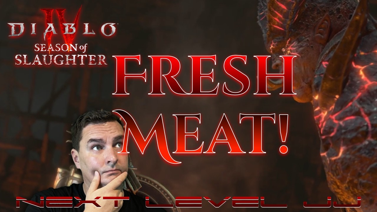 🔴 Live - Diablo 4 Season 12 Launch - Is being the Butcher Fun?
