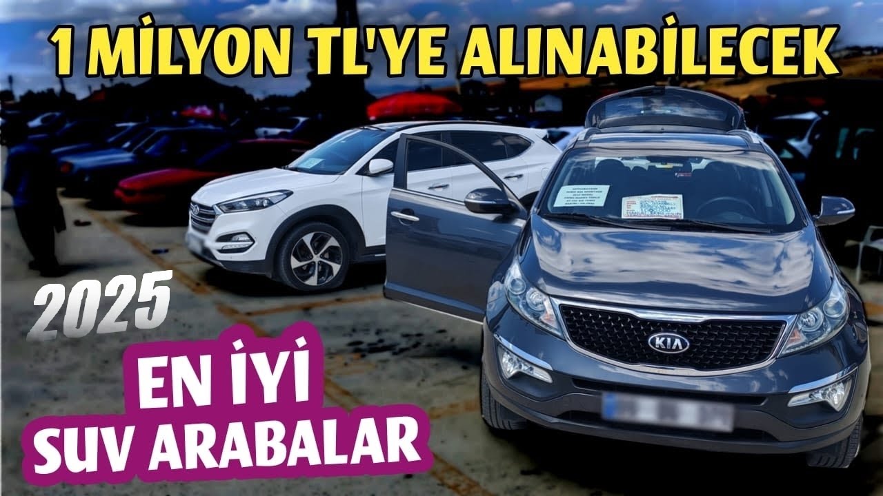 1 MİLYON TL'ye Alınabilecek En İyi 2. El SUV Arabalar - Eylül 2025 | En Mantıklı SUV Tavsiyesi