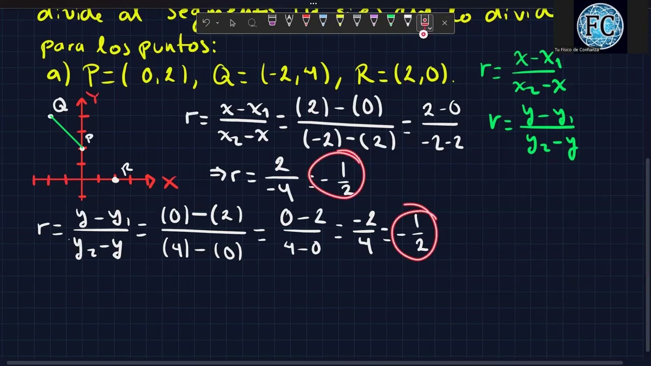 Geometría Analítica Preuniversitaria - 6 Primera lista de ejercicios