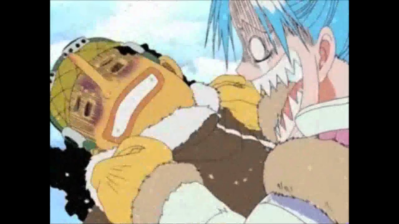 One Piece - Vivi, Lysop, Zorro und die Lawine