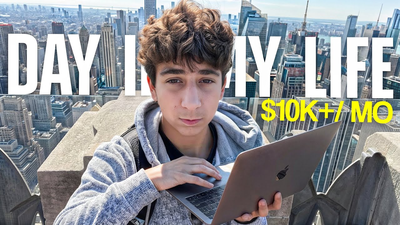 Day in The Life Of a 14 Year Old Making 10k+/month