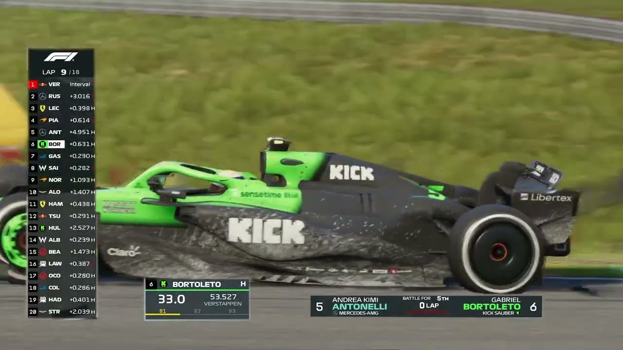 ❗Gabriel Bortoleto Vs Lando Norris❗Race F1 Sau Paulo Interlagos Brazil #BrazilianGP 2025