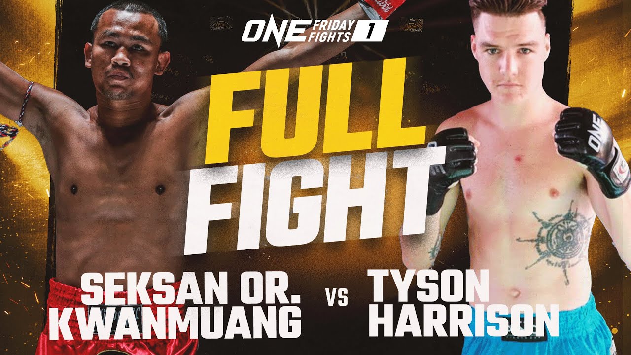 INSANE MUAY THAI SLUGFEST 🥊🔥 Seksan vs. Tyson Harrison | ONE Championship Full Fight
