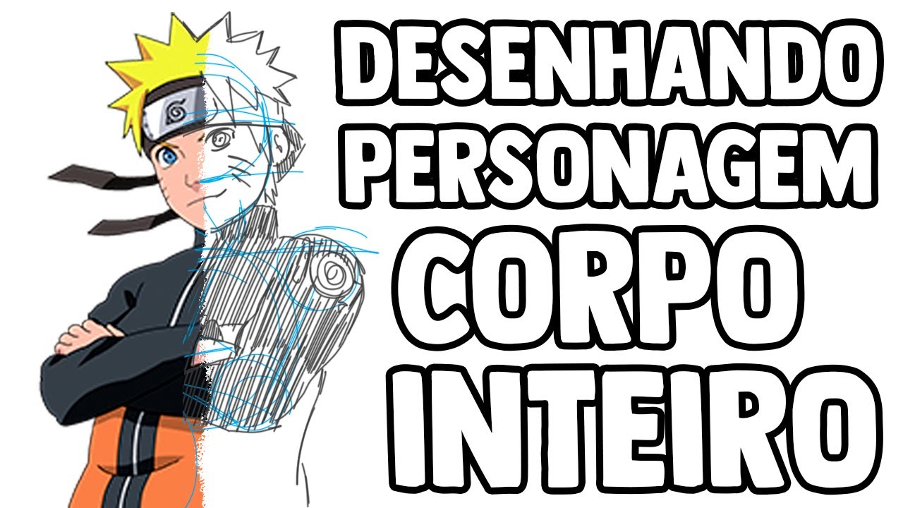 DESENHANDO E CRIANDO PERSONAGENS DE CORPO INTEIRO