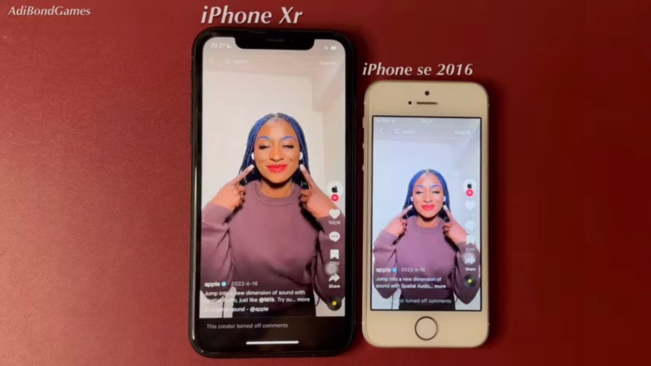 iPhone se 2016 iPhone xr