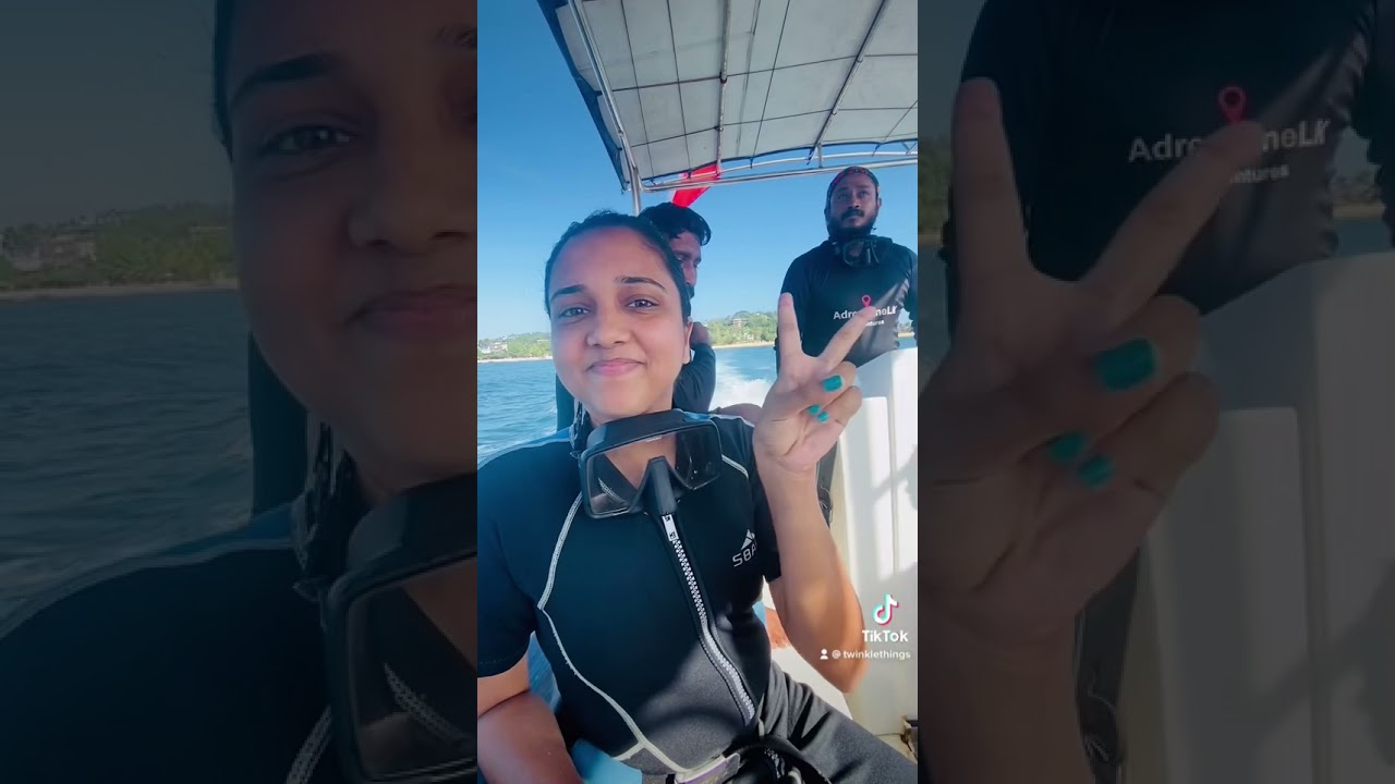 Scuba Diving at Unawatuna 🤩