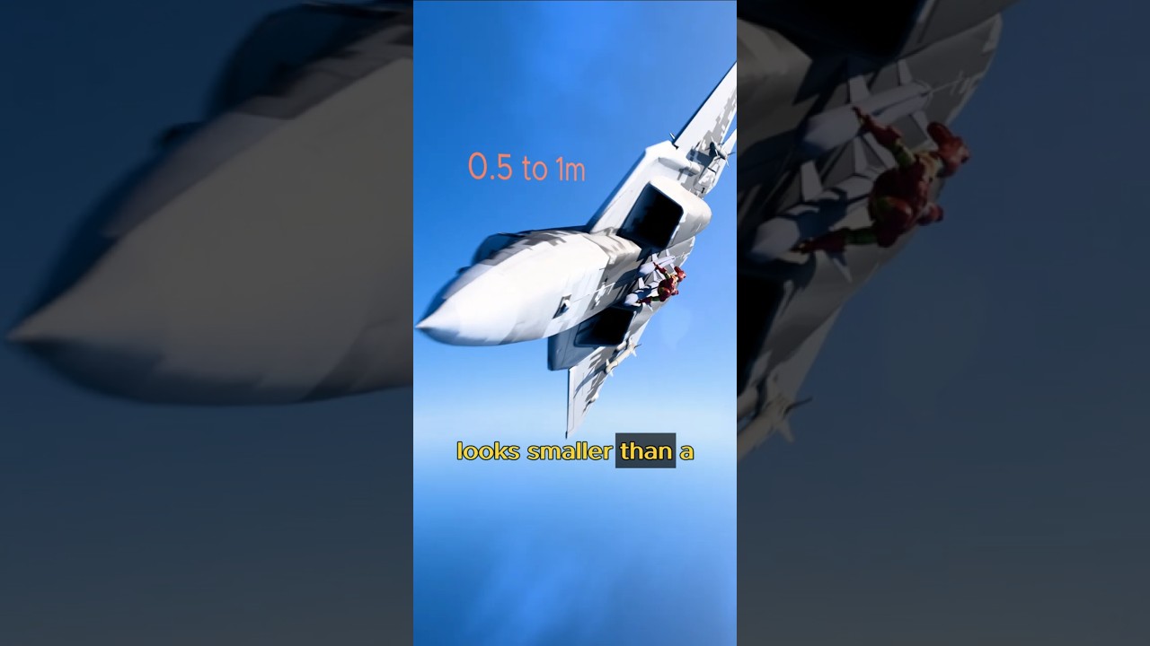 ELI5 Fighter Jet Radar Cross Section Comparison.😱