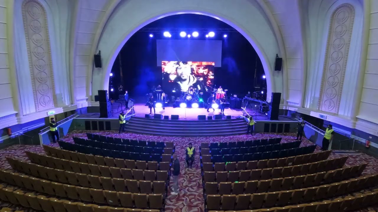 Timelapse of the production of Arash's gig at the Dominion Centre in London by Hire Frequencies