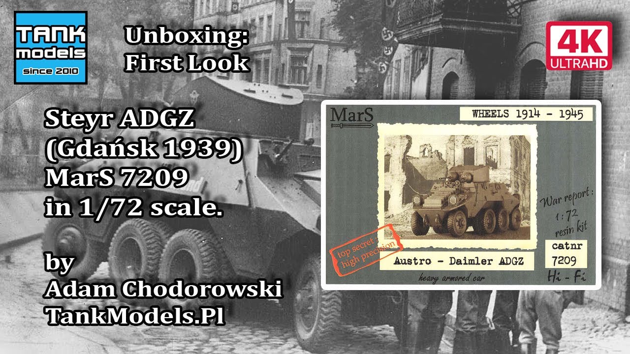 Unboxing #85 - Steyr ADGZ Austro-Daimler - Mars 7209