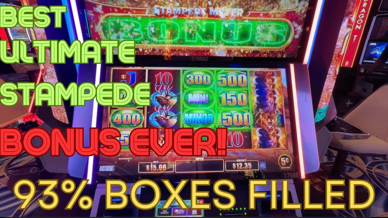 Unveiling the New Ultimate Buffalo Stampede: My Biggest Jackpot and Epic Box Bonus at $15/Spin!