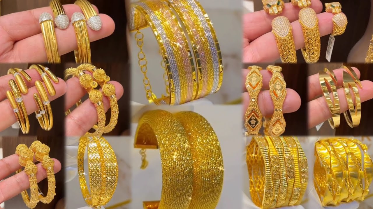 Latest gold bridal bangle design 2025 | top trending gold bracelets 2025| daily wear gold bangles