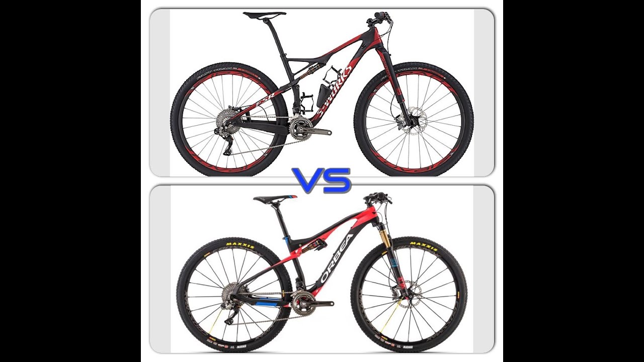 2016SPECIALIZED S-WORKS EPIC  VS 2016 ORBEA OIZ M-ltd
