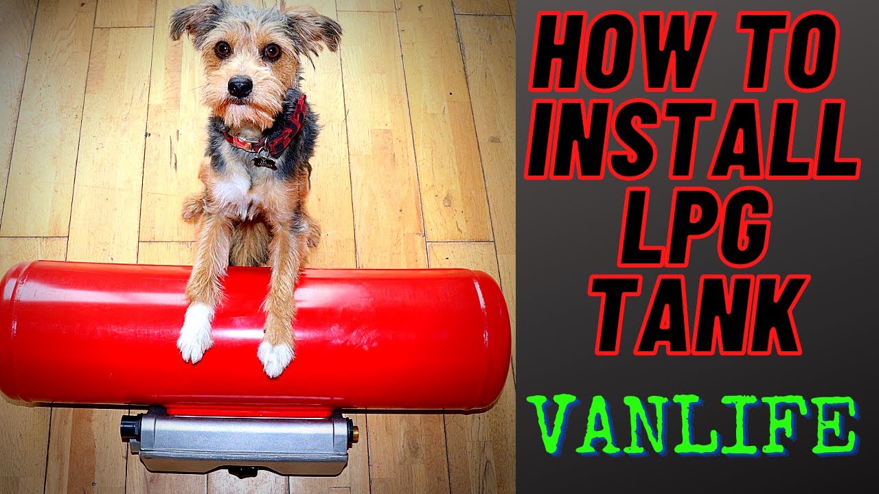 HOW TO INSTALL AN LPG UNDERSLUNG GAS TANK - VW CRAFTER CONVERSION - EP. 22