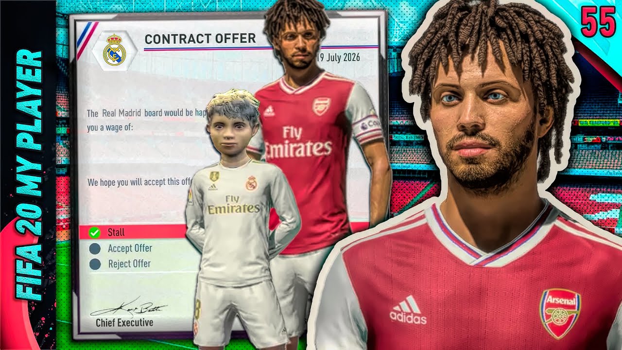 MY SON SIGNS FOR REAL MADRID! | FIFA 20 My Player Career Mode w/GTA Roleplay | Episode #55